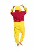 LABULA Onesie tierkostüme Damen Herren Pyjama Animal Halloween Schlafanzug Cosplay Jumpsuit Karneval Einteiler,66,L