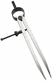 Silverline 580427 Stahlzirkel Messbereich: 150 mm