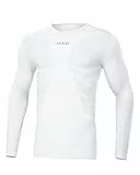 JAKO Herren Longsleeve Comfort 2.0, Weiß, S