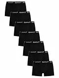GANT Herren 7Er-Pack Unterhosen, Black, 3XL