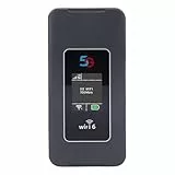 VBESTLIFE 5G WiFi 6 Mobiler Hotspot, 4G LTE-Router mit SIM-Kartensteckplatz, Tragbares WLAN-Gerät für Reisen, Unterstützt 32 Geräte, 8000 MAh