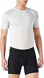 Odlo Fahrradhose Herren Kurz Active Sport I Gepolsterte Radlerhose I Innenhose mit Sitzpolster Kurze Radlerhose I Herren