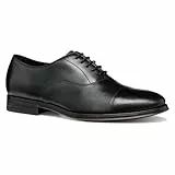 Geox Herren U REZZONICO B Oxford, Black, 43 EU