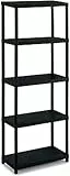 Terry, Regal 3060 S-5 , Modulares Regal mit 5 Einlegeböden, geeignet für den Innen- und Außenbereich - 60x30x174 cm