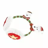 PACKOVE Ohrenschützer Winter Ohrenwärmer Niedliche Weihnachtsbär Ohrwärmer Warm Gefüttert Atmungsaktiv Für Mädchen Jungen Winter Outdoor Aktivitäten