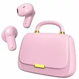 ANCwear Kopfhörer Kabellos Bluetooth In-Ear Earbuds – Stylische Ohrhörer mit Mini Handbag Ladecase, 22h Spielzeit, Geschenkidee für Damen & Teens