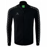 Erima Herren Essential Team Tracktop Jacke (2032207), schwarz/slate grey, L