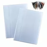 Funngy Kartenhalter Schutzhüllen,2 PCS Transparentes Kreditkartenetui 10-Fach und 20-Fach Brieftascheneinsatz Multifunktionale Schutzhüllen für Ausweise Kreditkarten Scheckkarten & Führerschein