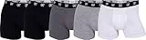 CR7 Herren Cotton Trunks Five Pack Boxershorts, Black/Grey/White, XL, 8106-49-2400