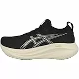 ASICS Herren Gel-Nimbus 27 Sneaker, SCHWARZ/SEEGRAU, 43.5 EU