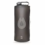 HydraPak Seeker - Faltbarer Wasserspeicher (3L) - BPA- und PVC-freier Camping-Trinkwassersack - Mammutgrau