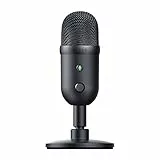Razer Seiren V2 X - USB-Mikrofon für Streamer (25mm Kondensator-Mikrofon, Supernieren-Richtcharakteristik, Analoger Verstärkungsbegrenzer, Mikrofonüberwachung) Schwarz