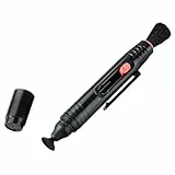 Hama Reinigungsstift zur Objektiv- und Filterreinigung, 12,5 cm lang, Lenspen, Schwarz