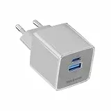 Qackenm 30W USB C Ladegerät, 2-Port GaN Schnellladegerät, USB C Netzteil kompatibel mit iPhone 17, iPhone 16 Pro/16, iPhone Air, iPhone 15/14/13/12/11/XS/iPad Pro und mehr (Grau)