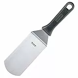 Westmark Profi-Wender/Grill-Spachtel, Gewinkelt, Flexibel, Geschlossen, Klingenmaß: 7,5 x 15 cm, Länge: 31,5 cm, Rostfreier Edelstahl/Kunststoff, Master Line, Schwarz/Silber, 13362270