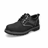 Dockers by Gerli Herren Low-Top Sneaker, Männer Schnürschuhe,wasserabweisend,Low-tie,schnürer,Halbschuhe,Business,schwarz,46 EU