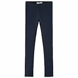 NAME IT Mädchen Bio-Baumwoll Leggins/Hose Dark Sapphire 152