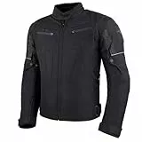 ROLEFF RACEWEAR Motorradjacke Riga, Schwarz, Größe M