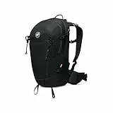 Mammut Lithium 25 | Outdoor Rucksack für Damen und Herren, Wanderrucksack zum Sport, Trekking und Klettern, Mit Brustgurt und Rückenbelüftung, Atmungsaktiv | 25l, Black (Schwarz)