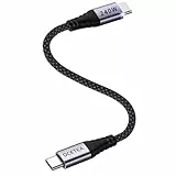 Ocetea 240W USB C auf USB C Kabel Kurz 30CM, PD3.1 USB C Schnellladekabel USBC to USBC Ladekabel Kompatibel mit iPhone 16 15 Pro Max, MacBook Pro Air, iPad Pro Air, Galaxy S24 S23, Pixel