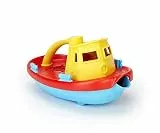 Green Toys Schleppboot, Badewannenspielzeug, Spielboot, nachhaltiges Badespielzeug für Kinder ab 6 Monaten