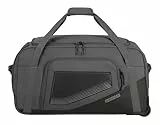 American Tourister City Racer - Reisetasche mit Rollen 68 cm, 98 L - Viel Stauraum & Separates Schuhfach - Wasserabweisend, Mehrere Griffe, Robust - Schwarz