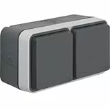 Berker 47753525 - BERK AP-Doppelsteckdose SCHUKO