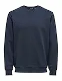 Only & Sons Herren Onsceres Crew Neck Noos, Blue Nights, L EU