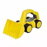 Big Power Worker Griffy Bagger - Baustellenfahrzeug für Kleinkinder, perfekt zu greifen, Sand- und Strandfahrzeug, Soft Räder für drinnen und draußen, leicht zu reinigen, ab 12 Monaten