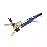 hzexun Manuelle Rohrbiegegerät Rohrbiegemaschine 6-22mm Rohrbieger mit Rückbiegevorrichtung, Kompakter Kupferratschen-Rohrbieger 1/4' bis 7/8' für Kühlung/Kühlschrank/Wartung/Hvac