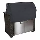 CLASSIC ACCESSORIES Ravenna Wasserabweisende Abdeckung für Einbau-Gasgrill, 81,3 cm, Grillabdeckung für Außengrill, Schwarz
