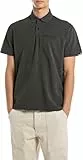Replay Herren Poloshirt Kurzarm aus Baumwolle, Blackboard 099 (Schwarz), L