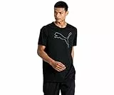 PUMA Herren Performance Cat Tee M T-shirt, Puma Black, XL EU