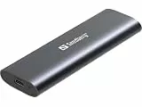 Sandberg USB 3.2 Case for M.2+NVMe SSD | SSD-Gehäuse | USB 3.2 Gen 2 | Externer SSD-Adapter | Unterstützt M.2, NVMe, M Key | SSD-Größen 2230/2242/2260/2280 | Kompatibel mit Windows MacOS