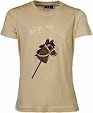 HKM Mädchen Hobby Horsing Rainbow T-Shirt, Beige, 134/140