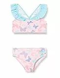 Playshoes Mädchen Uv-schutz Bikini Badeanzug Schwimmanzug Badebekleidung, Schmetterlinge, 122-128 EU
