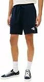 Tommy Jeans Herren Lounge Shorts Signature Beach aus Baumwolle, Blau (Dark Night Navy), M