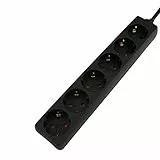 UNITEC TSD 6fach 1,4m, schwarz