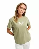 Roxy Vl Ocean Corpo - T-Shirt - Frauen - M - Grün.
