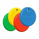 Chipolo POP Schlüsselfinder - Farbenfroher, kompatibler und lauter Bluetooth-Tracker mit Ruf Dein Handy an & Außer-Reichweite-Warnungen, kompatibel mit Find Hub von Google oder Apple Find My - 4 Pack