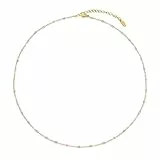 HMOOY Bohemian Bead Choker Halskette für Frauen, 14K Gold/Silber plattiert Bunte Y2k Ästhetische Sommer Perlen Choker Halskette Strand Schmuck Prom Party Festival (Gold, Lila/Rosa/Grün)