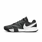 NIKE Herren Nikecourt Lite 4 Sneaker, Black White Anthracite, 42.5 EU