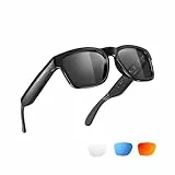 OhO sunshine wasserdichte Audio Sonnenbrille, Bluetooth Kopfhörer Sonnenbrille zum Hören von Musik und Verwendung polarisierter UV400 Sicherheitslinsen für Telefonate