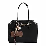unisoul Wildleder Handtasche Damen Groß Shopper Tasche Tote Shoulder Bag, Damen-Shopper für College Arbeit Schule Reisen Shopping Verabredungen Alltag