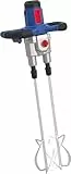 Güde Rührwerk GRW 1811.1 TWIN (1800 W, 2-Gang-Getriebe, 0-460 | 0-620 1/min max. Leerlaufdrehzahl, 100 l max. Mischvolumen, Mischzeitreduzierung bis zu 50%, Soft-Start-Funktion, Metallgetriebegehäuse)
