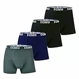 Trendy Boy Herren Unterwäsche Boxershorts aus Baumwolle - Groß mit Y-Front, 4er-Pack Klassik (1012, XL)