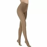 AKKQHH Strumpfhosen Damen 80 Den Blickdicht Microfaser Bequeme Feinstrumpfhose (Hautfarben,XXL-3XL)