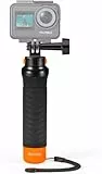 AKASO Schwimmender Handgriff, Hand Grip Unterwasser Handstick Kompatibel mit Action Cam