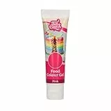 FunCakes Food Colour Gel Rosa: Hochkonzentrierte Lebensmittelfarbe für Teig, Creme, Fondant, Marzipan. Einfache Dosierung. Einzelne Tropfen, um lebendige Farben zu erzeugen. Halal. 30 g.