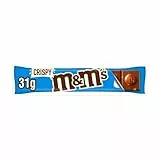 M&M's Knusprige Stücke und Milchschokoladenriegel, 31 g x 24 Riegel, volle Größe